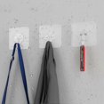 thumbnail image 4 of 30 self-adhesive hooks, transparent hooks max. 10 kg, transparent self-adhesive hooks, 4 of 4