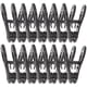 thumbnail image 2 of 50 Uds Clips para perchas Clips de plástico multiusos pinzas para ropa soportes pinzas para ropa, 2 of 7