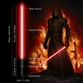 thumbnail image 7 of Lightsabers for Adults, Sword Real Dueling Lightsaber JvmuSaber, RGB 12 Colors 4 Sound Modes, 7 of 7