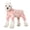 Pink, variant on HQREA Dog Recovery Suit Puppy Onesie after Surgery E-Collar Alternative Bodysuit for Female/Male Dogs
