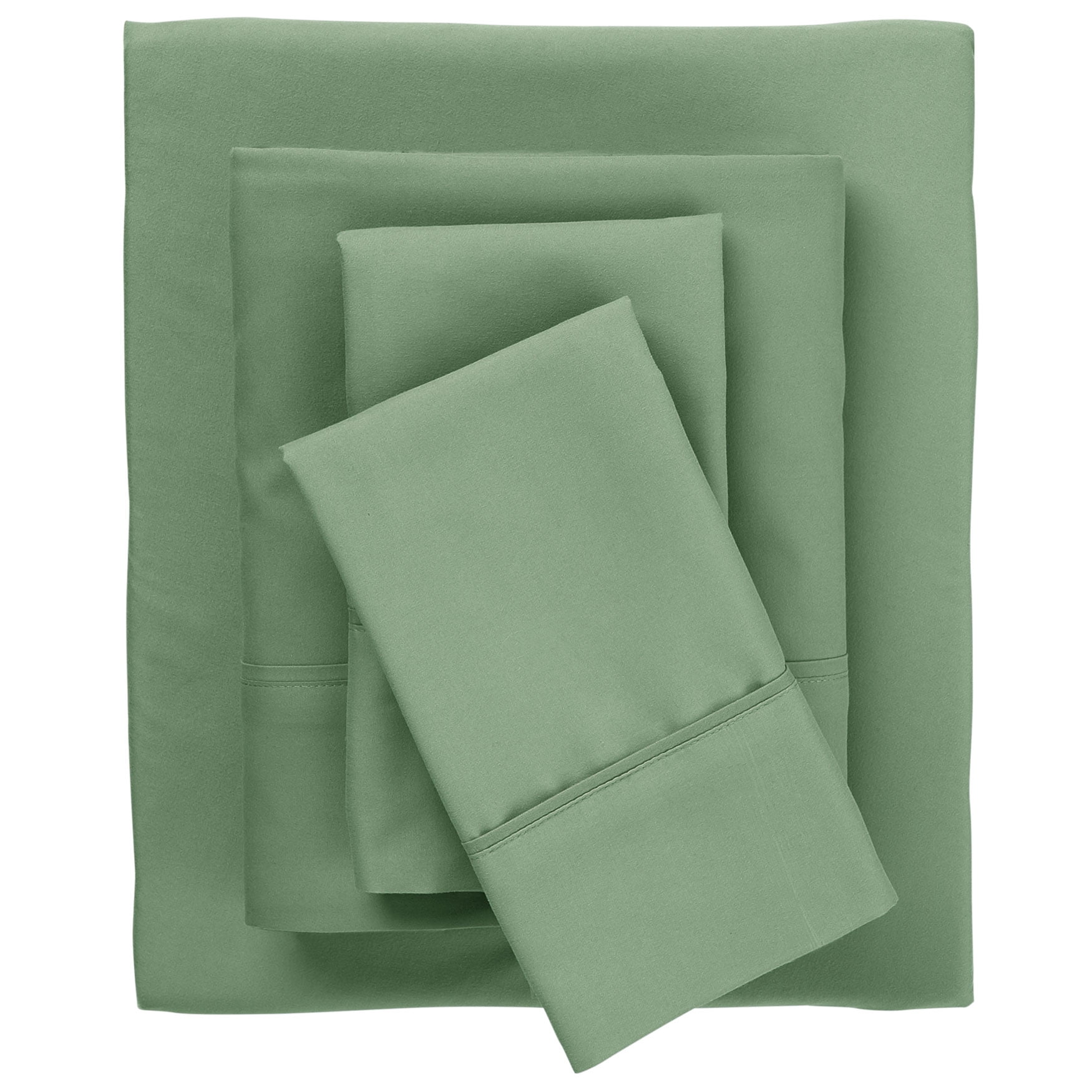 Brylanehome Bed Tite Microfiber Sheet Set Twin, Sage