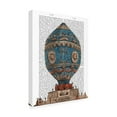 thumbnail image 2 of Trademark Fine Art 'Montgolfier Aerostatique Hot Air Balloon' Canvas Art by Fab Funky, 2 of 3