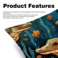 thumbnail image 2 of Platypus Set - Decorative Pillows Covers, Velvet Throw Pillow Cases with Unique Patterns for Home Decor, 16x16, 18x18, 20x20 Inches, 2 Pack - Great for Various Occasions., 2 of 6