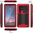 thumbnail image 5 of Funda impermeable para Samsung Galaxy S24 Ultra/S24 Plus/S24, marco de aluminio metálico, cubierta deslizante para cámara, soporte, cuerpo completo, a prueba de golpes, s202412243862, 5 of 5