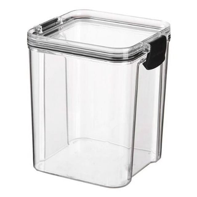 4pcs grano organizador cocina almacenamiento tarro, snacks tuercas sellado almacenamiento tarro