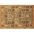 thumbnail image 1 of Ahgly Company Machine Washable Indoor Rectangle Abstract Brown Modern Area Rugs, 8' x 10', 1 of 4