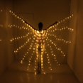 thumbnail image 1 of Barra de capa de mariposa con alas grandes y luminosas LED, color monocromático, para adultos, actuación en escenario, 1 of 5