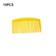 thumbnail image 3 of Seitruly 10 piezas de peine de plástico para el cabello, accesorio profesional, cepillo de pelo Simple, juego de belleza de peluquero, herramientas de Cuidado del cabello Amarillo Seitruly CE013203-04B, 3 of 6