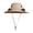 A:Khaki, variant on Mission Cooling Fishing Hat - Solar & USB Powered Built-in Fan Wide Brim Ultralight Sun Bucket Hat for Men Outdoor