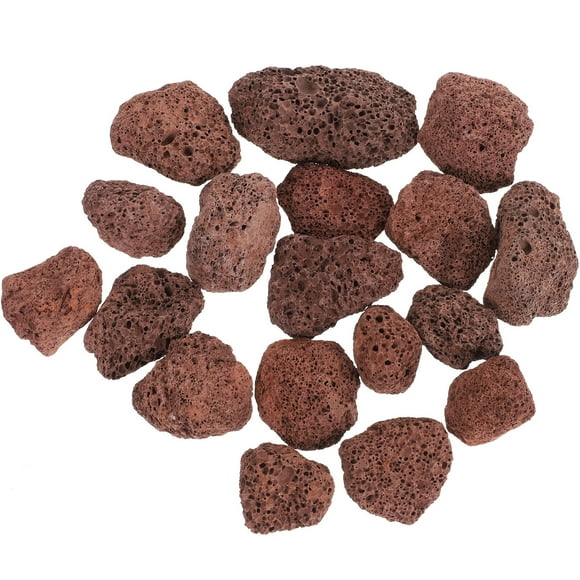BRIGHTFUFU 1 bolsa de 450g acuarios rocas volcánicas pecera adorno de agua material de filtro