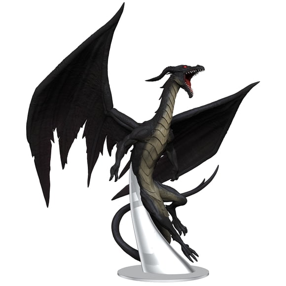 WizKids Pathfinder Battles: Impossible Lands - Adult Umbral Dragon Boxed Figure - Pre-Painted RPG Miniature