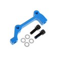 thumbnail image 1 of justharion Bicycle Bike Disc Brake Mount Adaptor for Caliper PM to IS Front Blue, 1 of 9