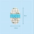 thumbnail image 1 of Pegatinas para las orejas de película de PU a prueba de agua para bebés y niños, artefacto impermeable para el baño, pegatinas de protección para las orejas, champú para natación, a prueba de agua, 1 of 6