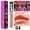 D, variant on Kokovifyves Pearlescent Metallic Finish Lip Gloss, Lip Gloss for Daily Makeup Lip Product 3.5ml
