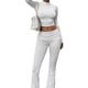 thumbnail image 1 of Camiseta Deportiva de Larga con Cuello Redondo y Pantalones de Yoga para Mujer, Estilo Chic, Ropa Informal Deportiva para Otoño e Invierno. M, 1 of 10