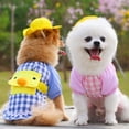 thumbnail image 2 of Camisa para perros Camisas a cuadros para mascotas Ropa de verano para mascotas para perros cac Romacci Camisa de manga corta, 2 of 6