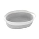 thumbnail image 4 of Cesta de cuerda de algodón, cesta tejida, organizador de almacenamiento, multiusos, resistente y decorativa. blanco gris blanco, 4 of 9