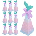 thumbnail image 5 of FELTECHELECTR 20 cajas de dulces para recuerdos de boda, pequeñas cajas de regalo con temática de sirena para fiestas., 5 of 5