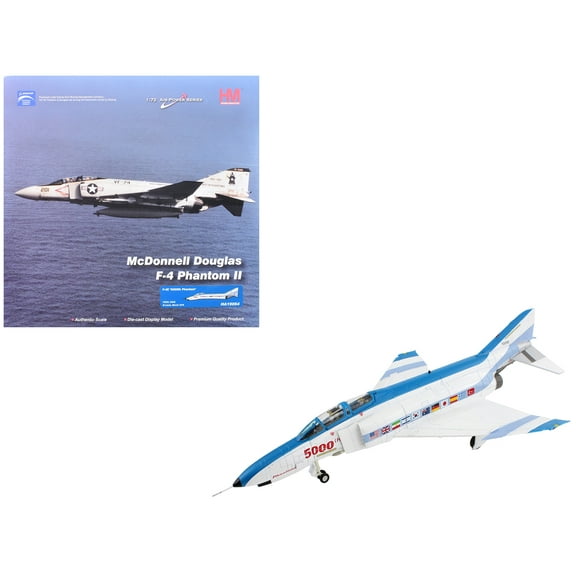 McDonnell Douglas F-4E Phantom II Fighter-Bomber Aircraft "5000th Phantom" 1978 US Air Force 1/72 Diecast Model by Hobby Master