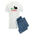 thumbnail image 1 of CafePress - Christmas Scottish Terrier - Men's Light Pajamas, 1 of 1