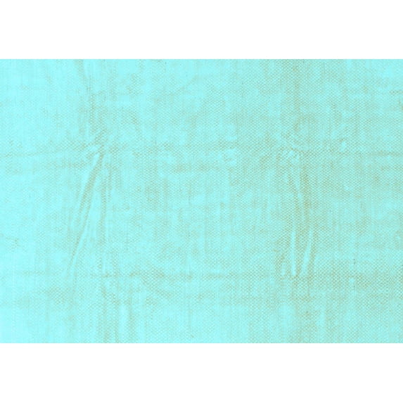 Ahgly Company Indoor Rectangle Abstract Light Blue Modern Area Rugs, 5' x 7'