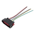 thumbnail image 1 of Conector del sensor de posición del pedal del acelerador Unique Bargains 6 Pin No.4M5T14A464RBA para Ford Focus 2003-2008 Cuerpo del acelerador Cable del acelerador Negro, Rojo 1 Pcs, 1 of 1