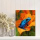 thumbnail image 2 of Qisvanset 12x16 Inch Exotic Birds Floral Canvas Print Wall Art, 2 of 5