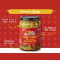thumbnail image 4 of Famous Dave's Signature Sweet 'n Spicy Pickle Spears, 24 fl oz, 4 of 6