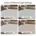 thumbnail image 7 of ODIKA 4'x6' Black White Geometric Cross Medallion Washable Area Rug Traditional Ornamental Motifs with Diamond Border Non-Slip, Chair-Friendly, Flatwoven for Home Office, Under Desk, 7 of 7