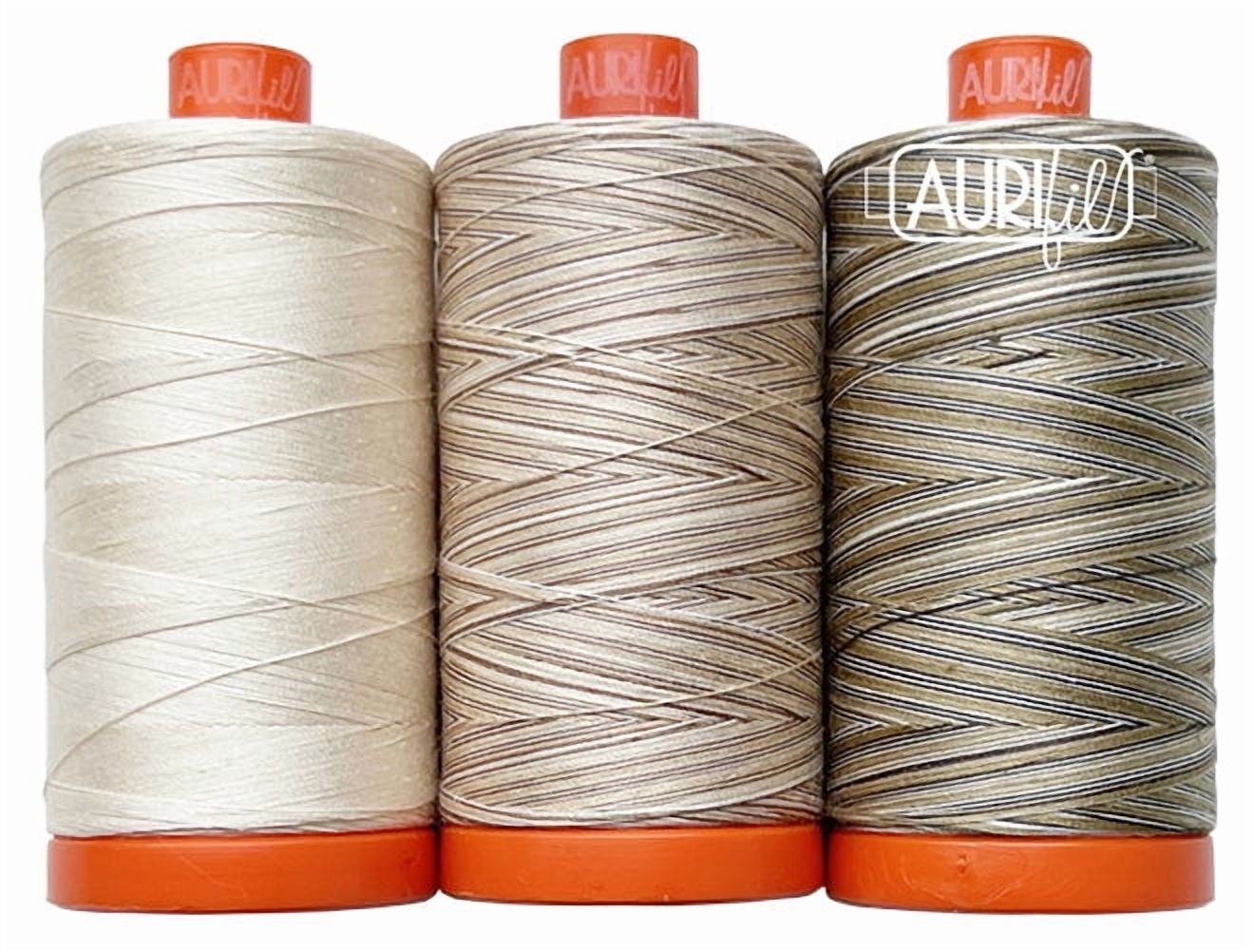 Aurifil 50wt Cotton Color Builder Thread Collection-Rubber Tree