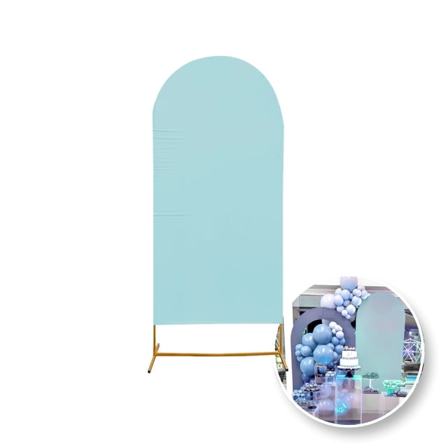 Mampara Chica Dúo / Kit Azul de 80x100cm Decorativa Con Funda