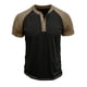 thumbnail image 4 of pstuiky camiseta de hombre, Blusa informal de manga corta con cuello vuelto y media cremallera para hombre camisetas de hombre m, 4 of 7