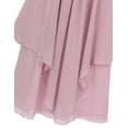 thumbnail image 6 of YONGHS Halter Chiffon Flower Girl Dress Junior Wedding Party Bridesmaid Ball Prom Maxi Gown Light Pink 10, 6 of 7