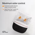 thumbnail image 6 of Litter-Robot EVO by Whisker, Black – Automatic Self-Cleaning Cat Litter Box, Compact Space-Saving Design, Advanced Odor Control, Works with Any Clumping Litter, WhiskerCare™ 1-Year Warranty, 6 of 7