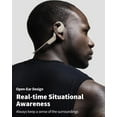 thumbnail image 2 of Auriculares abiertos TOZO OpenReal Bluetooth 5.3 Khaki, 2 of 8