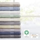 thumbnail image 5 of Juego de toallas Madison Park Organic 100% algodón azul (6 piezas), 5 of 9