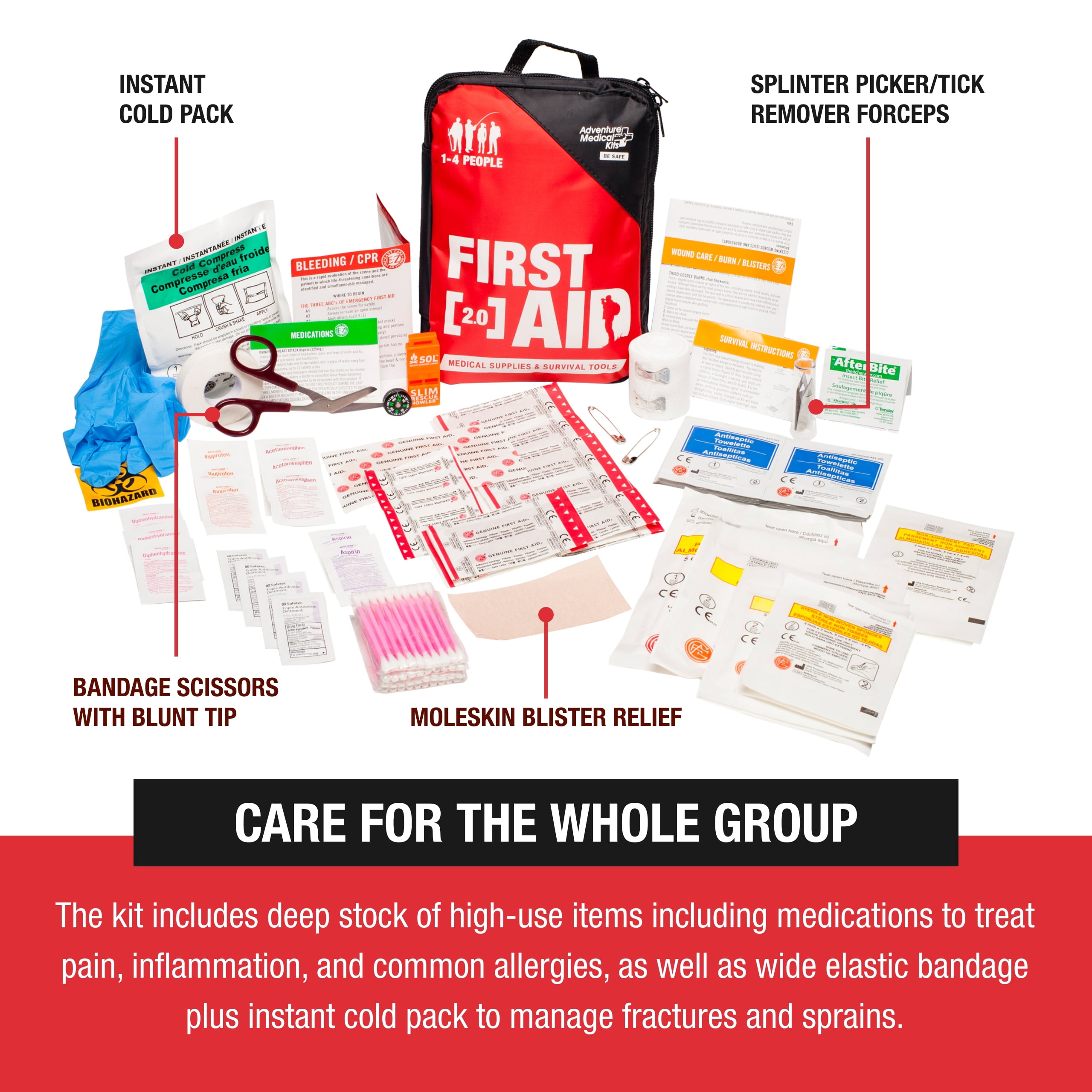 Adventure Medical Kits 0120-0220 Adventure First Aid 2.0
