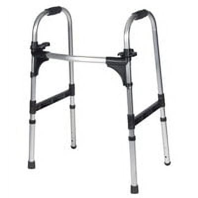 Drive Medical Deluxe Push Palm Release Ultra Lightweight Folding Walker, 5.65-Pound