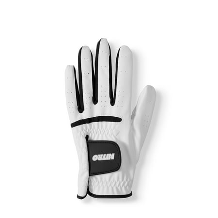 Nitro Crossfire Men's Golf Glove, Large, Left (Best Golf Glove For Sweaty Hands)