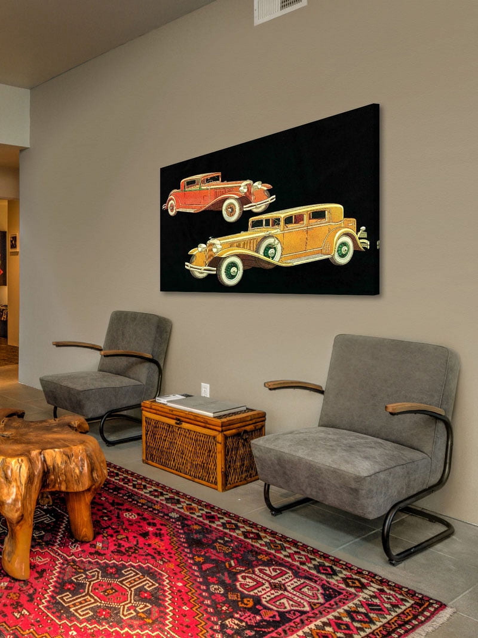 Marmont Hill "Orange and Yellow" Painting Print on Canvas
