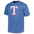 thumbnail image 2 of Men's Profile Heather Royal Texas Rangers Big & Tall Weathered Logo T-Shirt, 2 of 3