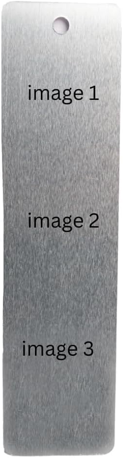 Custom Metal Bookmark with Personalized Photo/Image/Text in Packs for All Other Occasions (Pack of 12)
