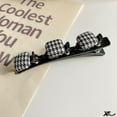 thumbnail image 3 of Fiudx Horquilla, Elegante Accesorio para Coleta, Elegante Diadema de Satén para El Pelodesordenado, Estilo Invernal, para Uso Escolar Femenino, Cambio de Peinado Rápido, Diseño de Material Cálido., 3 of 5