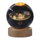 thumbnail image 2 of Modelo de bola de cristal de galaxia, con soporte de lámpara LED, bola de cristal de planetas, esfera del sistema solar, 2 of 2