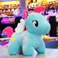 thumbnail image 2 of PELUCHERIA - Unicornio de Peluche de 50 Cm Extra Suave (Aqua), 2 of 5