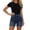 #9Dark Blue, variant on MYAOYI Womens Jean Shorts High Rise Cuffed Stretchy Hem Denim Shorts with Pockets