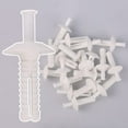 thumbnail image 5 of 1/4" x 2" Nylon Plastic Round Head Nail Drive Anchors NDARN-122, 5 of 7
