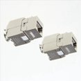 thumbnail image 4 of 24 Piezas RJ45 Cat7 Cat6A Blindado Módulo de Aleación de Zinc Adaptador de Conector de Red Jack 10GB de Red, 4 of 5