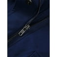 thumbnail image 6 of Gomelly Ladies Outwear Lapel Coat Slim Fit Military Jacket Women Casual Outdoor Utility Jackets Long Sleeve Dark Blue XL, 6 of 8