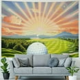 thumbnail image 4 of BCIIG Golf Ball Tee Golf Course Tapestry Wall Hanging Unique Style for Home Decor Art - Living Room Bedroom Apartment Farmhouse Dorm 50x40inch, 4 of 6